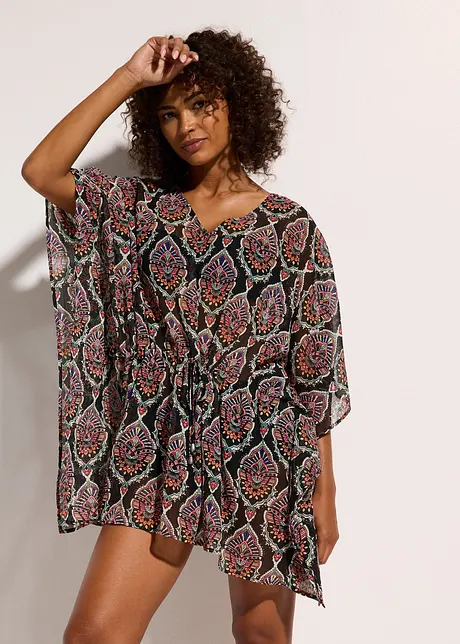Strandtunika i chiffon, bonprix