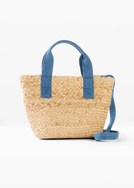 Shoppingveske i strå, bonprix