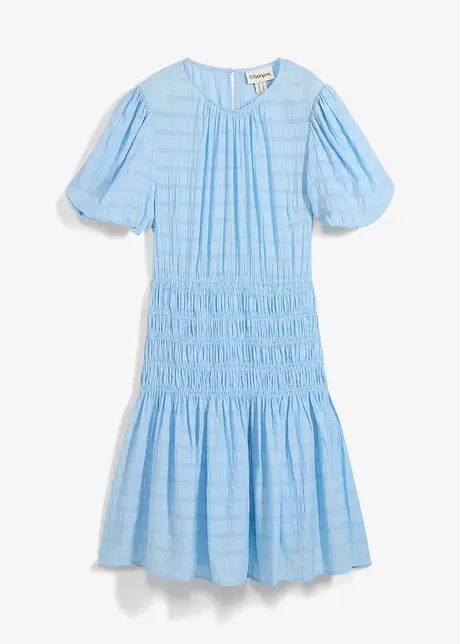 Minikjole med vaflet innfelling, bonprix