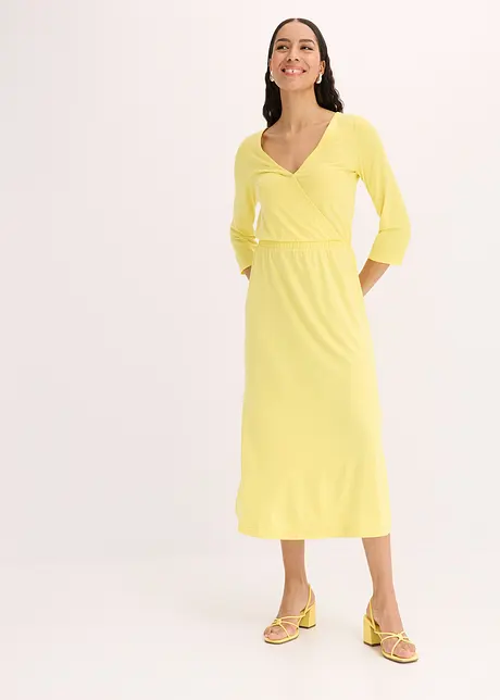 Jerseykjole i viskosemiks, bonprix