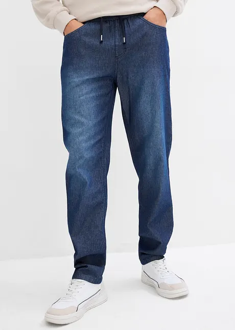 Classic Fit pull on-jeans i sommerlig denim (2-pack), bonprix