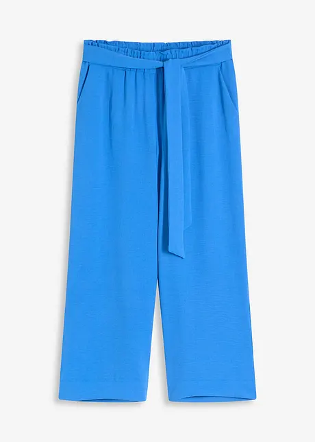 Pull on-culottes med oppbrett, bonprix