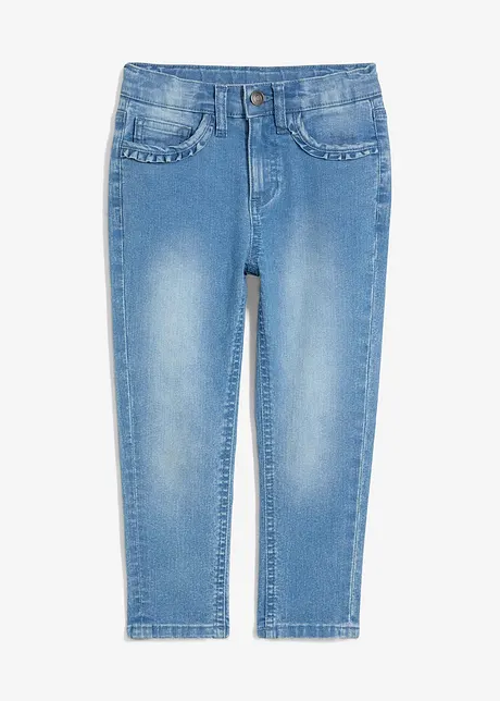Jeans med stretch Mid Waist, tapered, bonprix