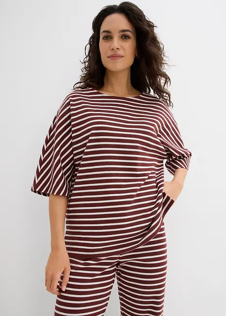 Oversized sweatshirt i 100% bomull, bonprix