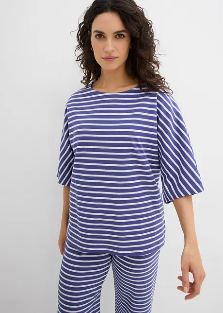 Oversized sweatshirt i 100% bomull, bonprix