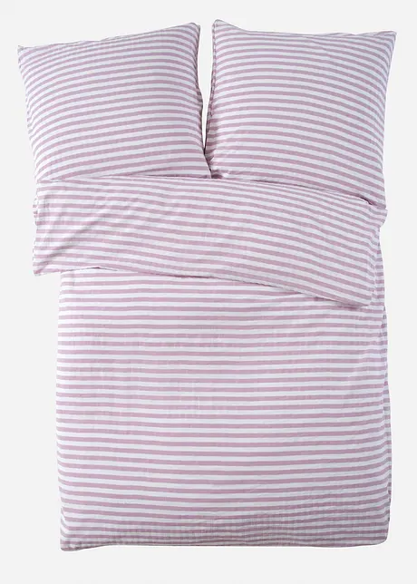 Sengesett med stripemønster, bonprix