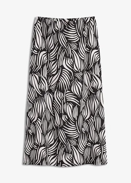 Jerseyskjørt i bomull med stretch, bonprix