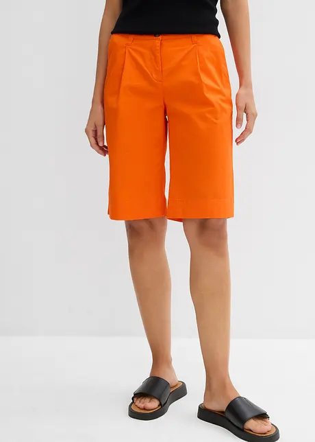 Vid shorts i twill, bonprix