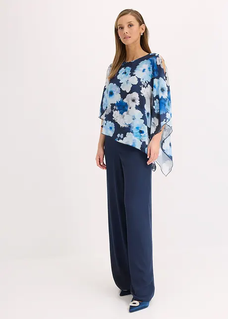 Jumpsuit med cape, bonprix