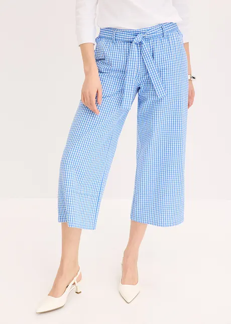 Bukse med vichy-ruter, bonprix
