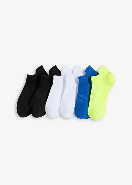 Ankelsokker med kjølende polyester (6-pack), bonprix
