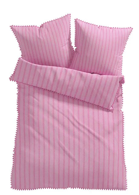 Sengesett med pomponger, bonprix