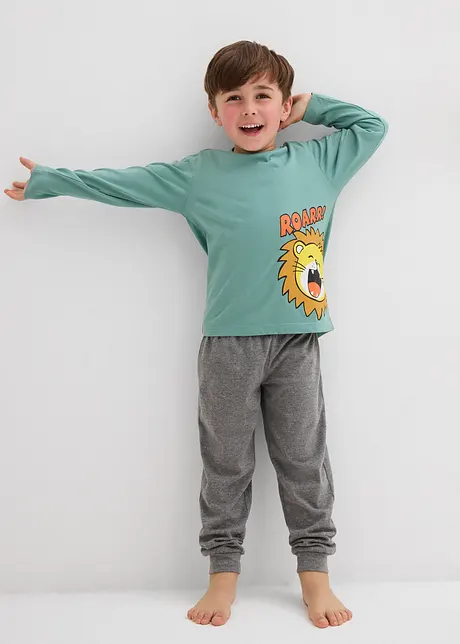 Pyjamas med økologisk bomull (2-delt sett), bonprix