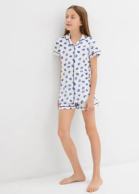 Pyjamas med økologisk bomull (2-delt sett), bonprix