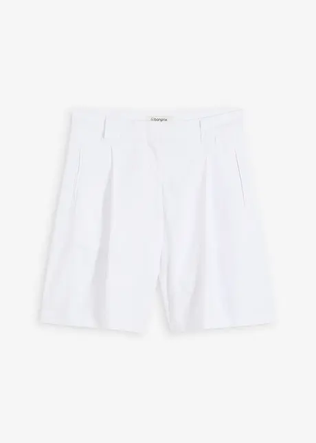 Shorts i lett linmiks, bonprix