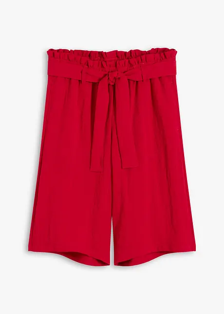 Pull on-bermudashorts i lett viskosemiks, bonprix