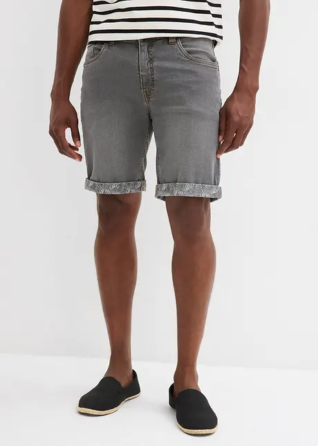 Bermudashorts i denim med stretch, Regular Fit, bonprix