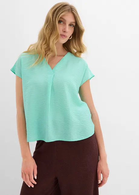 Blusetunika i lett viskosemiks, bonprix