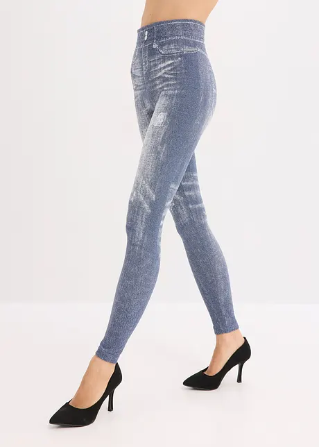 Seamless leggings med myk innside, bonprix