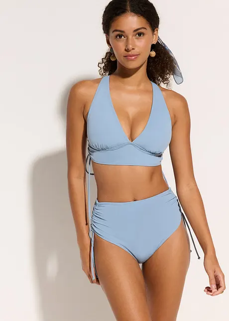 Bikini med topp med kryssende stropper (2-delt sett), bonprix