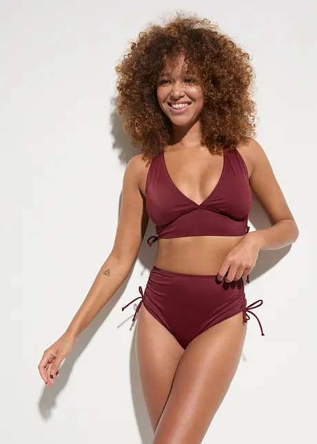 Bikini med topp med kryssende stropper (2-delt sett), bonprix