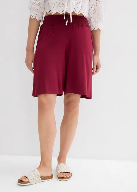 Jersey-bermudashorts i viskosemiks, bonprix