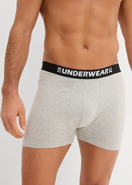 Ettersittende boksershorts (3-pack), bonprix