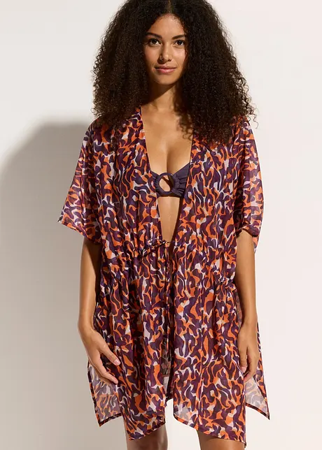 Strandkimono med knyting, bonprix