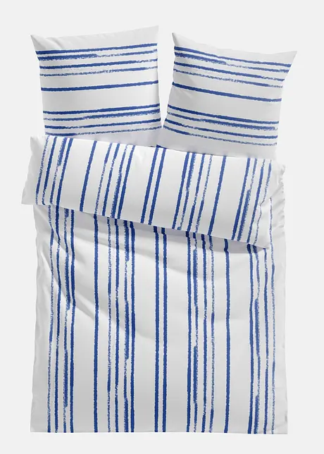 Sengesett med stripemønster, bonprix