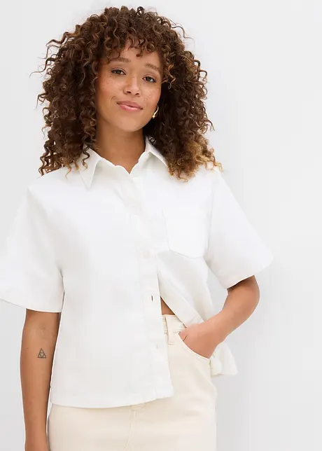 Denimbluse, Loose Fit, bonprix