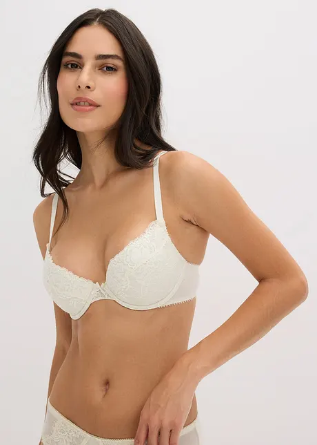 Push up-BH med fine blonder (3-pack), bonprix