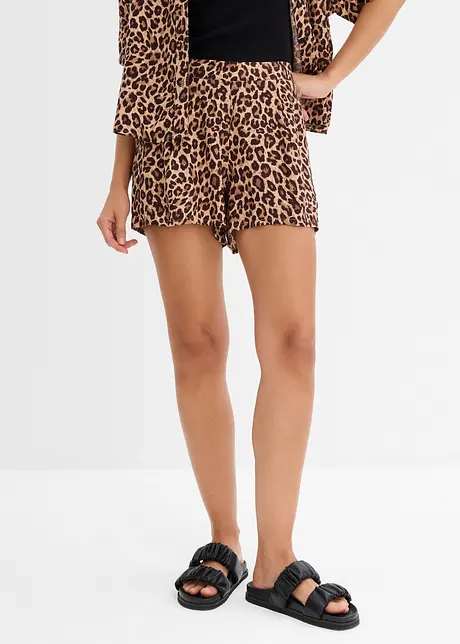 Shorts i myk viskose, bonprix