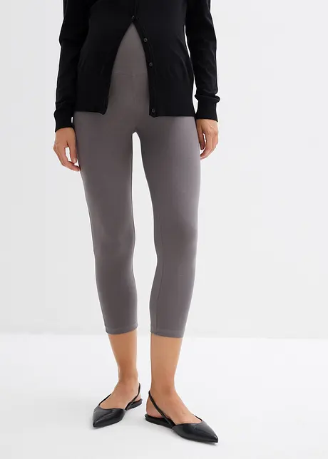 Mammaleggings i capri-lengde (2-pack), bonprix