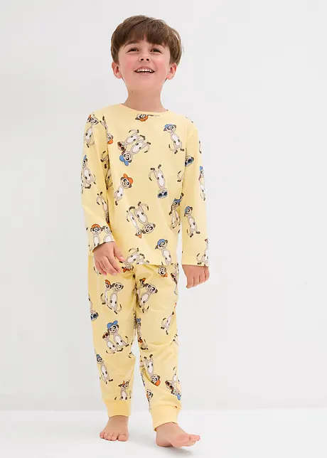 Pyjamas i 100% økologisk bomull (4-delt sett), bonprix