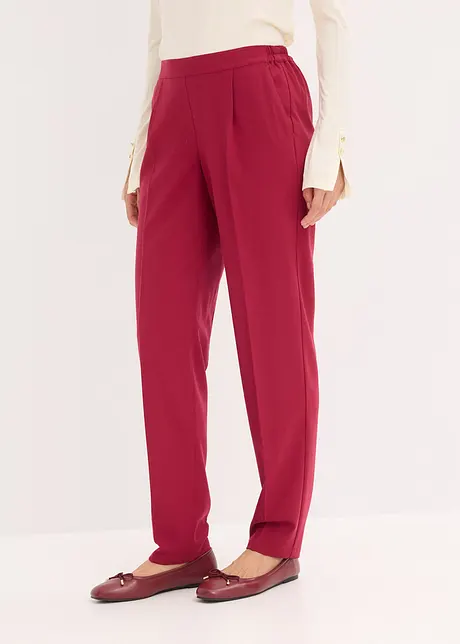 Pull on-bukse med press, bonprix