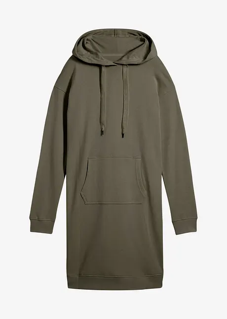 Sweatkjole i ren bomull, bonprix