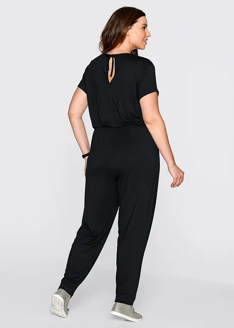 Jersey-jumpsuit i viskosemiks, bonprix