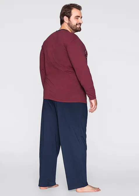 Pyjamas med bomull, bonprix