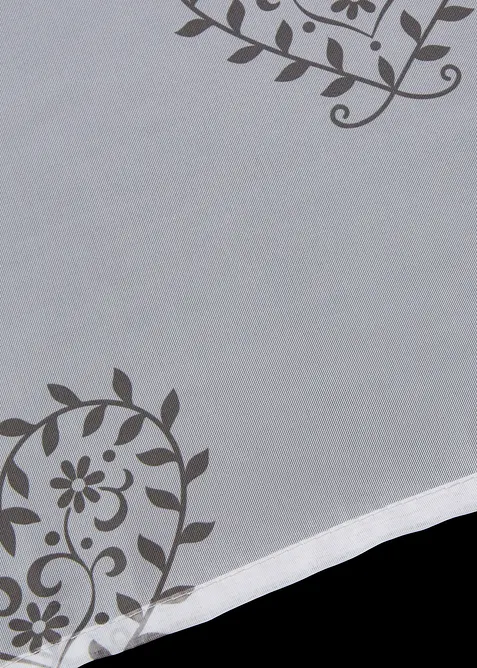 Roll-up gardin med hjerte-trykk og resirkulert polyester, bonprix