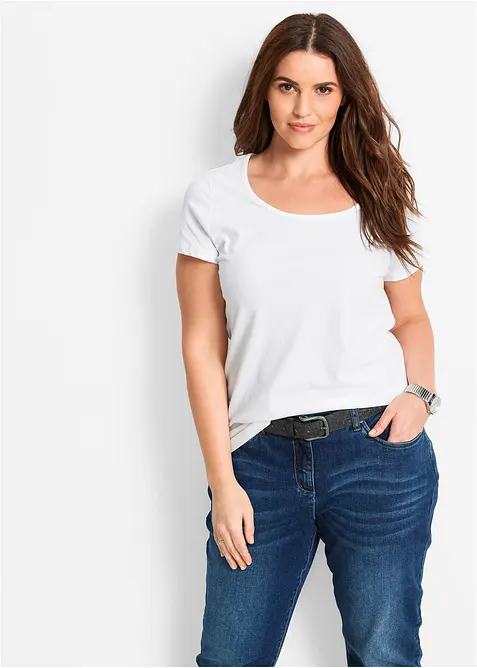 Figurn&aelig;r T-skjorte, bonprix