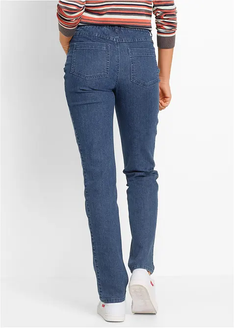Straight-jeans, Mid Waist (2-pack), bonprix