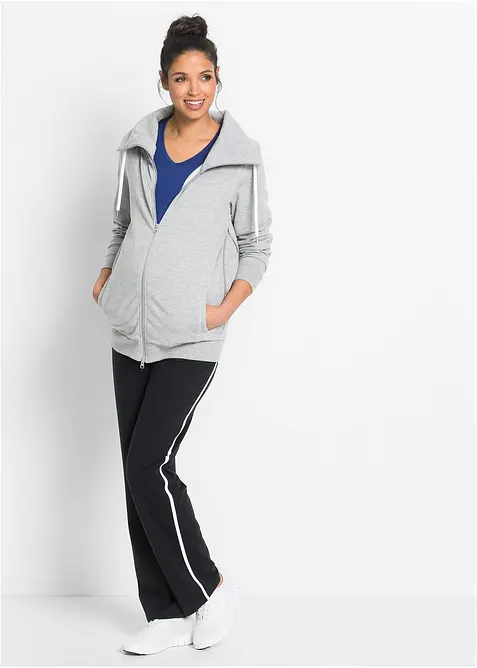 Mamma-stretchbukse med økologisk bomull, Straight Leg, bonprix