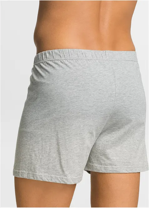 Ledig boxershorts i jersey med myk bomull (4-pack), bonprix