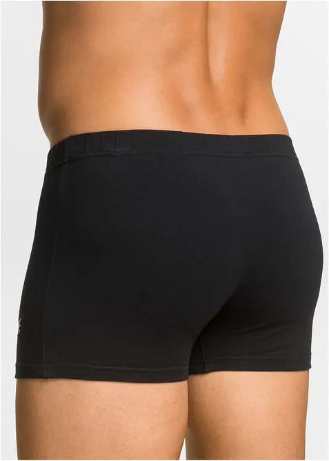 Boksershorts med bomull i ettersittende modell (3-pack), bonprix