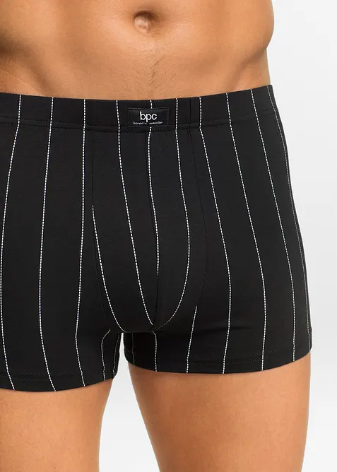 Boksershorts med bomull i ettersittende modell (3-pack), bonprix