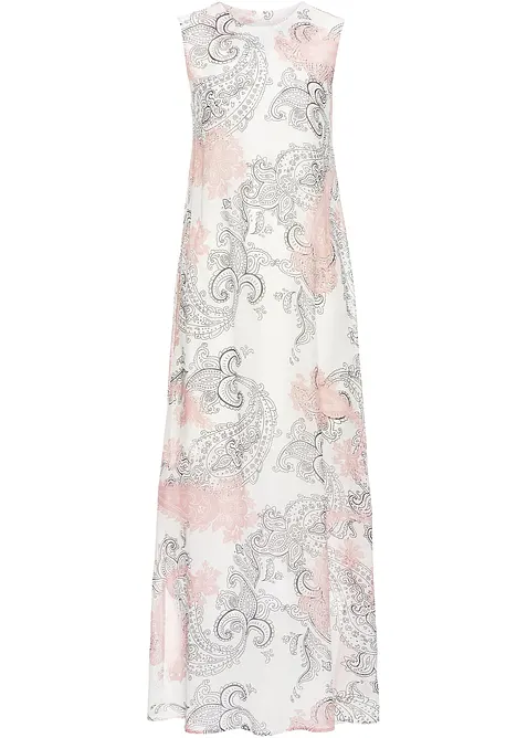 Lang chiffonkjole, bonprix