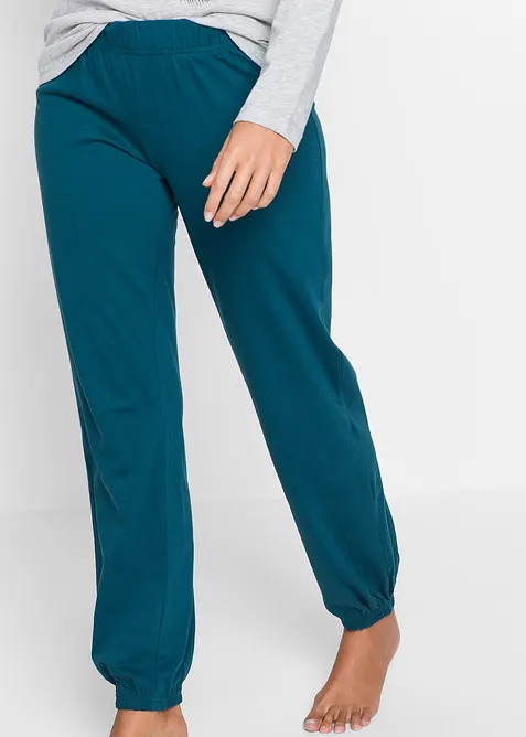 Pyjamas med &oslash;kologisk bomull, bonprix