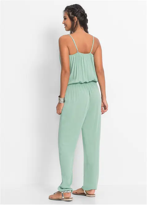 Jumpsuit i strukturert viskose, bonprix