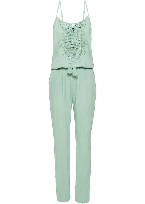 Jumpsuit i strukturert viskose, bonprix