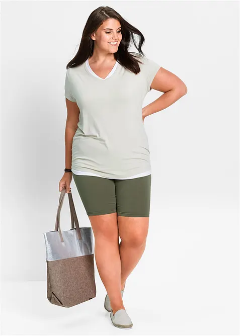 Sykkelbukse (2-pack), bonprix